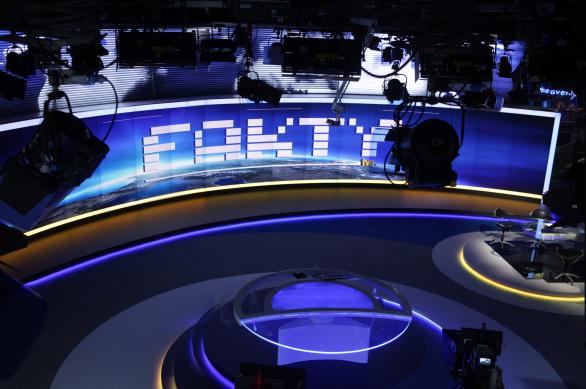 Studio "Faktów" i TVN24 (fot. TVN)