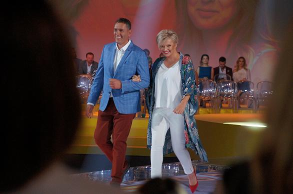Dorota Szelągowska i Darek Stolarz (fot. Ł. Ropczyński, tvnfakty.pl)