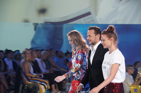 aktorzy serialu "Pod powierzchnią" (fot. Ł. Ropczyński, tvnfakty.pl)