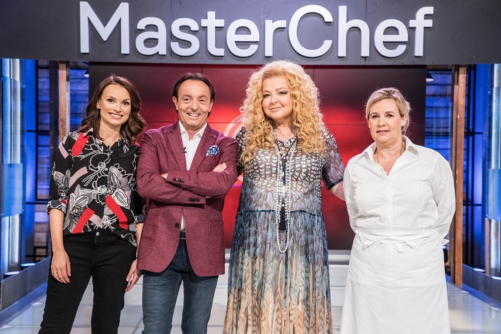 Anna Starmach, Michel Moran, Magda Gessler, i Hélène Darroze (fot. TVN)